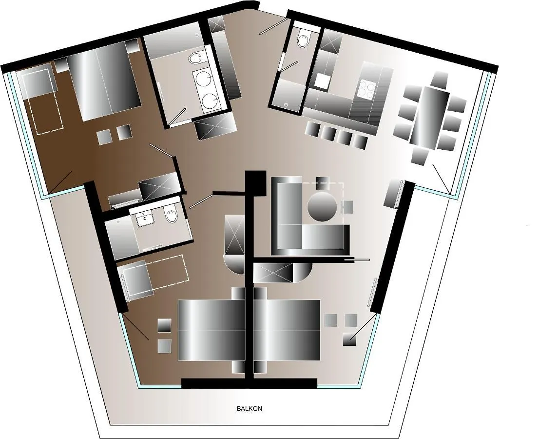 Fire & Ice Living Apartment Ischgl 0*,  Austria